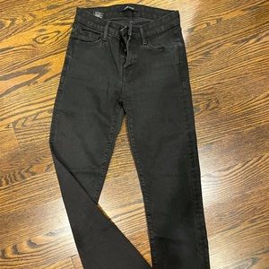 J. brand straight leg black jeans